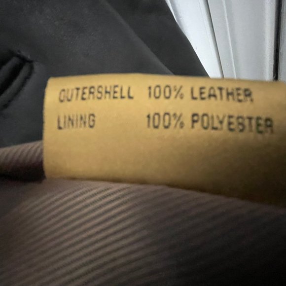 Men's Leather Jacket - Picture 3 of 4